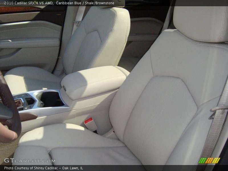 Caribbean Blue / Shale/Brownstone 2010 Cadillac SRX 4 V6 AWD