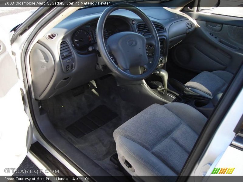 Sterling Metallic / Pewter 2003 Oldsmobile Alero GL Sedan