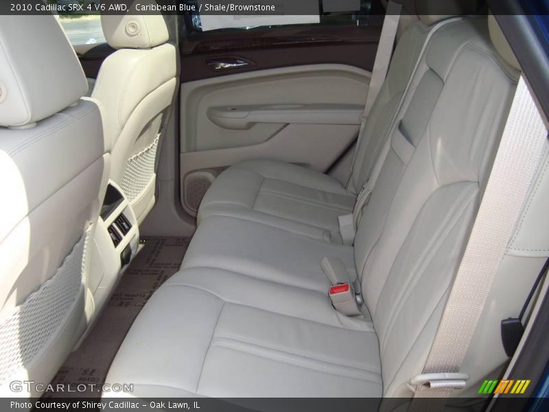 Caribbean Blue / Shale/Brownstone 2010 Cadillac SRX 4 V6 AWD