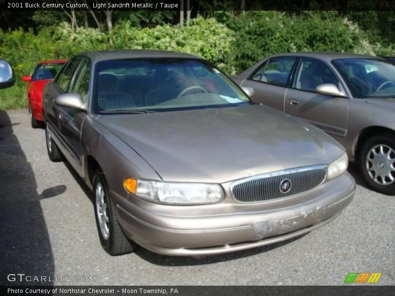 Light Sandrift Metallic / Taupe 2001 Buick Century Custom