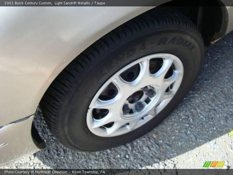 Light Sandrift Metallic / Taupe 2001 Buick Century Custom