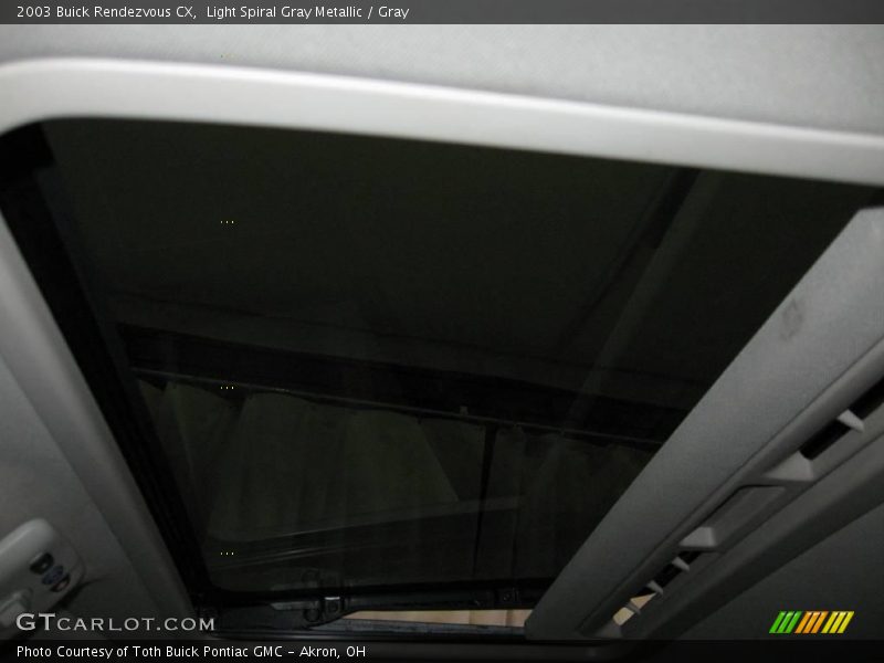 Light Spiral Gray Metallic / Gray 2003 Buick Rendezvous CX