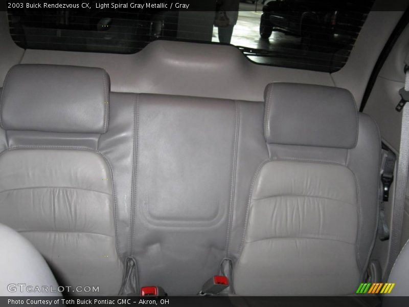 Light Spiral Gray Metallic / Gray 2003 Buick Rendezvous CX