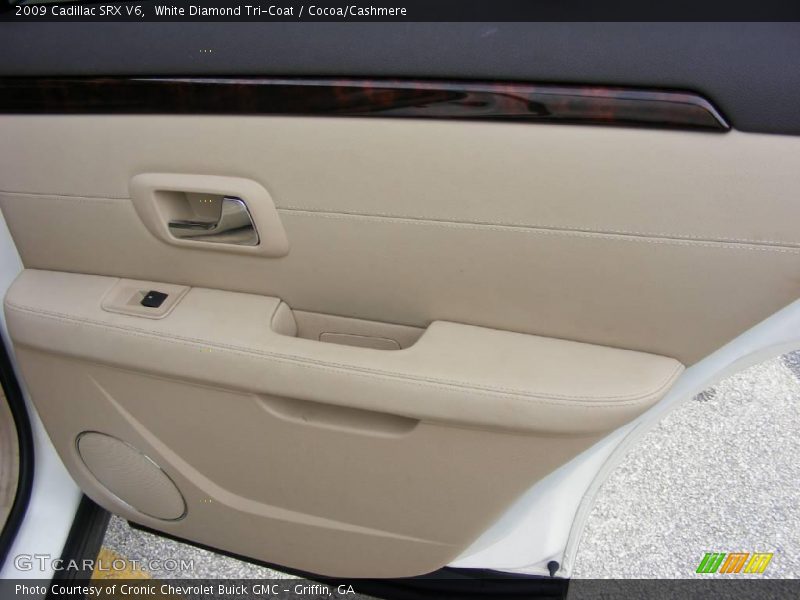 White Diamond Tri-Coat / Cocoa/Cashmere 2009 Cadillac SRX V6