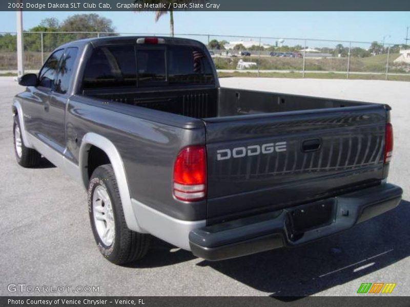 Graphite Metallic / Dark Slate Gray 2002 Dodge Dakota SLT Club Cab