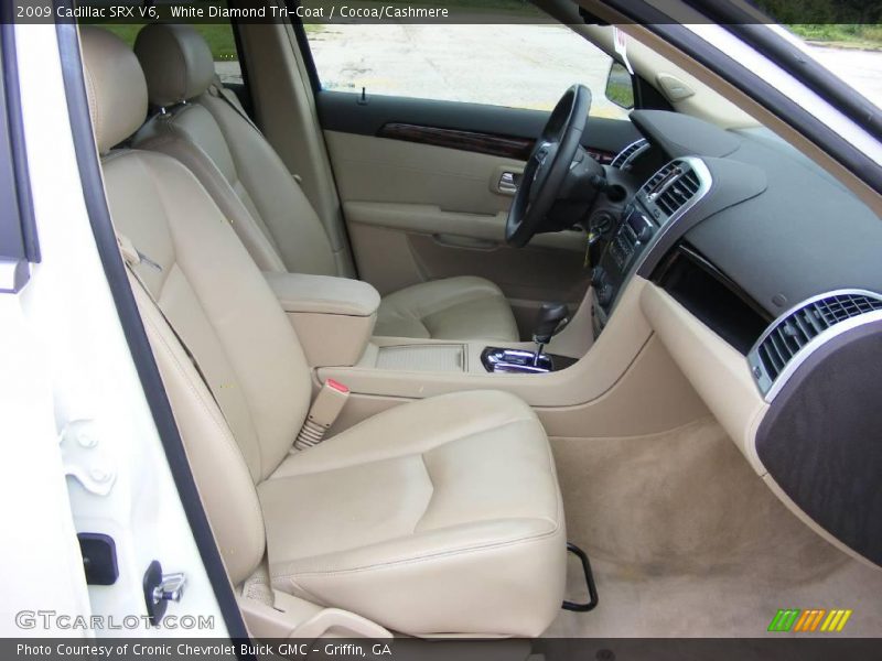 White Diamond Tri-Coat / Cocoa/Cashmere 2009 Cadillac SRX V6