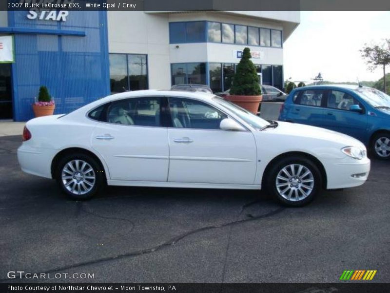 White Opal / Gray 2007 Buick LaCrosse CXS