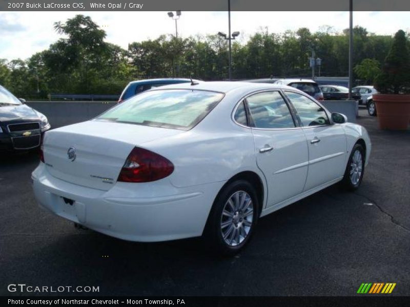 White Opal / Gray 2007 Buick LaCrosse CXS