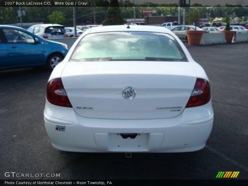 White Opal / Gray 2007 Buick LaCrosse CXS