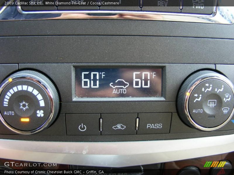 White Diamond Tri-Coat / Cocoa/Cashmere 2009 Cadillac SRX V6