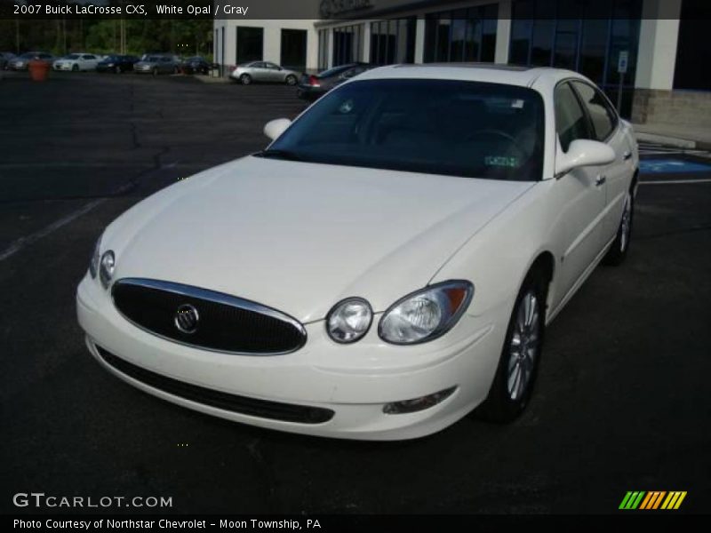 White Opal / Gray 2007 Buick LaCrosse CXS