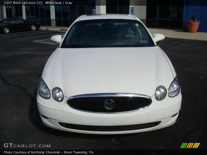 White Opal / Gray 2007 Buick LaCrosse CXS