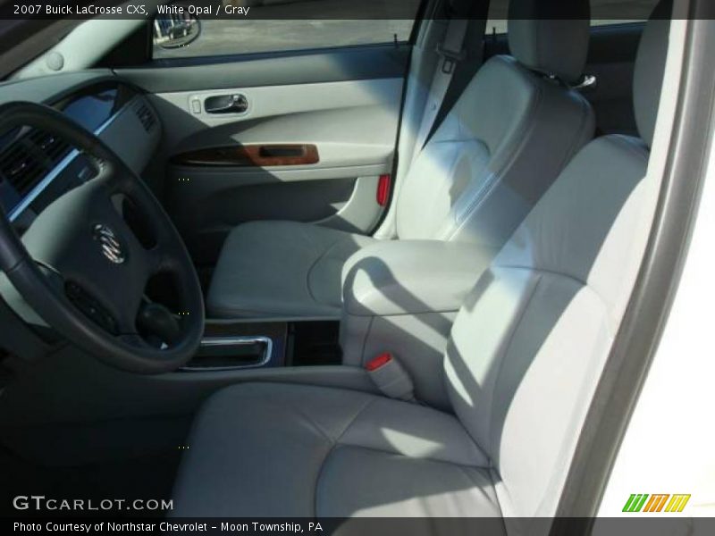 White Opal / Gray 2007 Buick LaCrosse CXS