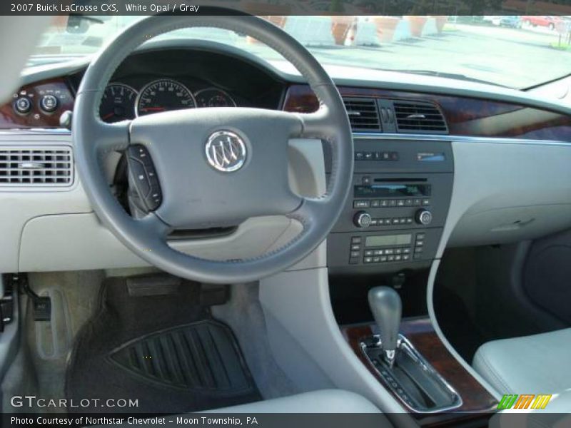 White Opal / Gray 2007 Buick LaCrosse CXS