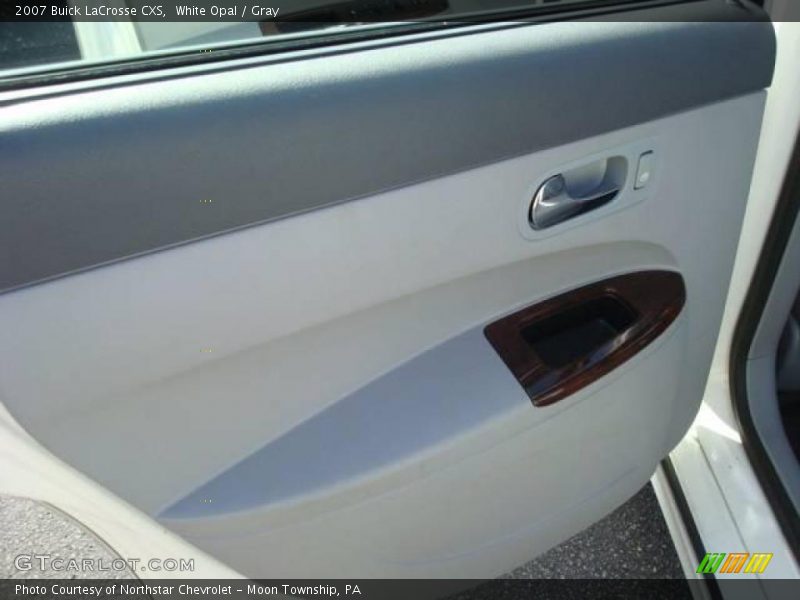 White Opal / Gray 2007 Buick LaCrosse CXS