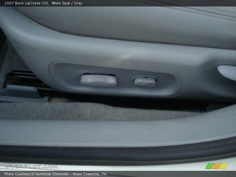 White Opal / Gray 2007 Buick LaCrosse CXS
