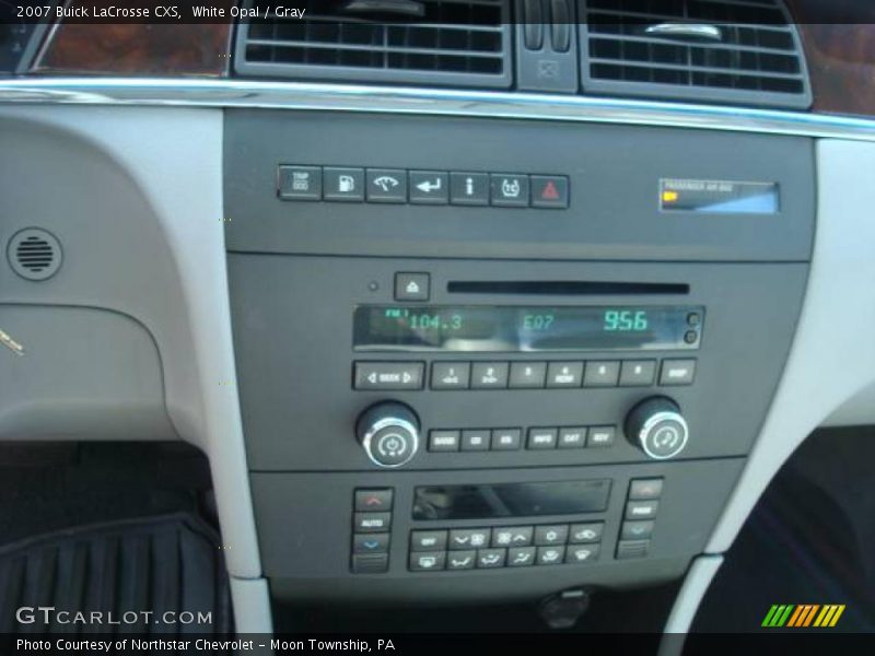 White Opal / Gray 2007 Buick LaCrosse CXS