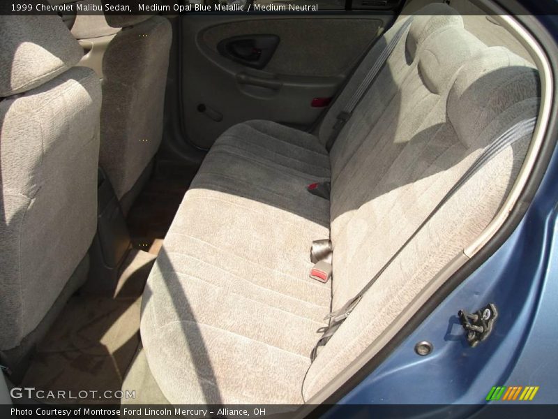 Medium Opal Blue Metallic / Medium Neutral 1999 Chevrolet Malibu Sedan