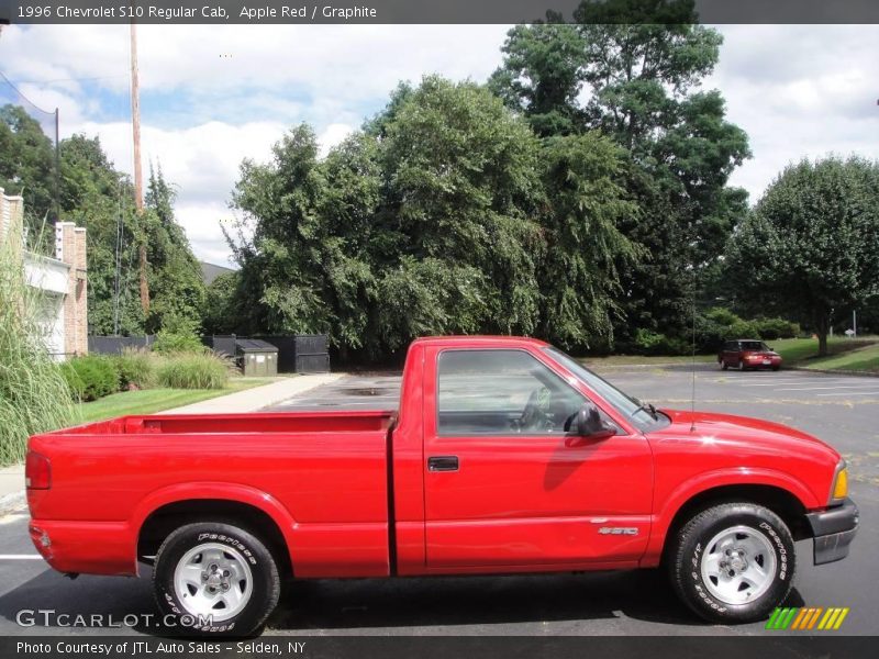 Apple Red / Graphite 1996 Chevrolet S10 Regular Cab