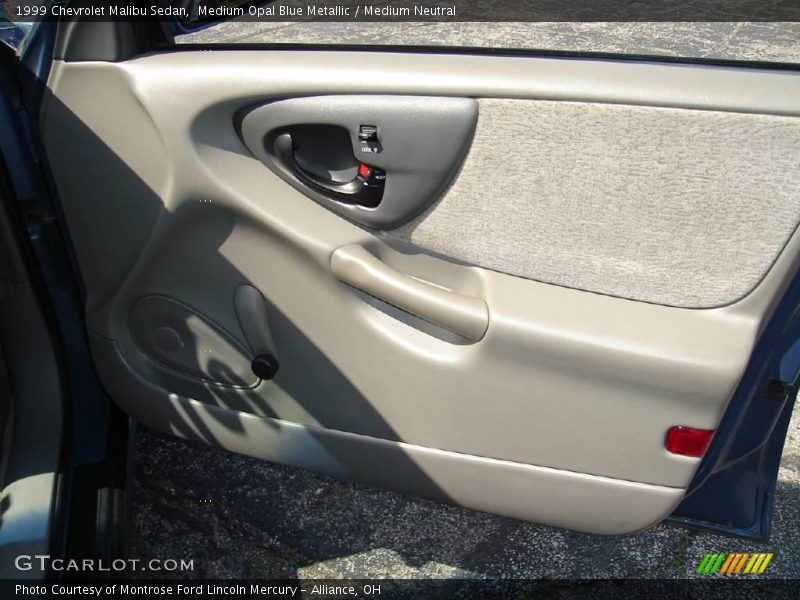 Medium Opal Blue Metallic / Medium Neutral 1999 Chevrolet Malibu Sedan