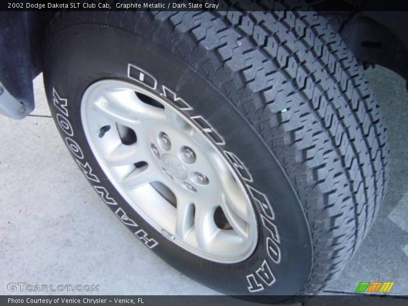 Graphite Metallic / Dark Slate Gray 2002 Dodge Dakota SLT Club Cab