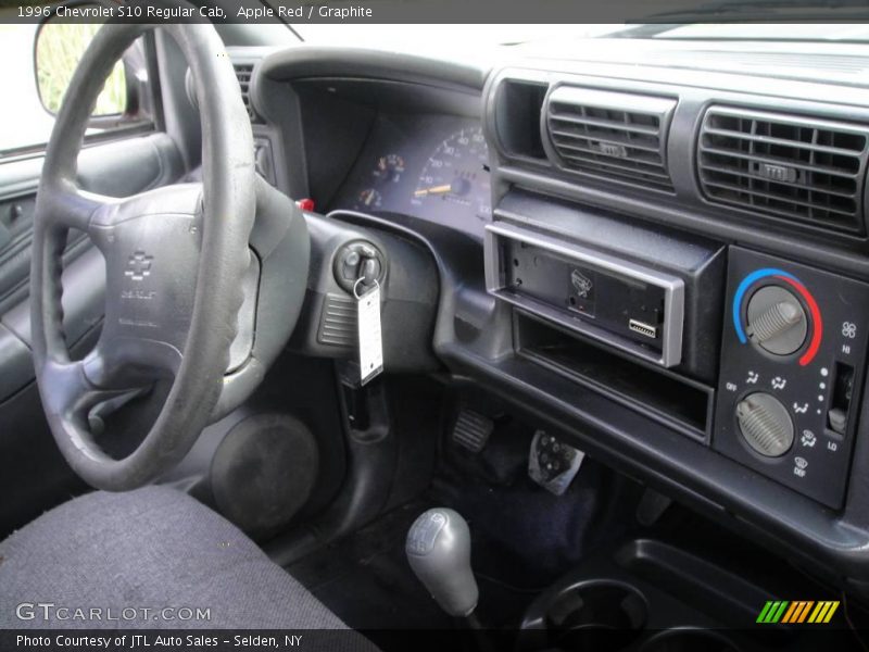 Controls of 1996 S10 Regular Cab