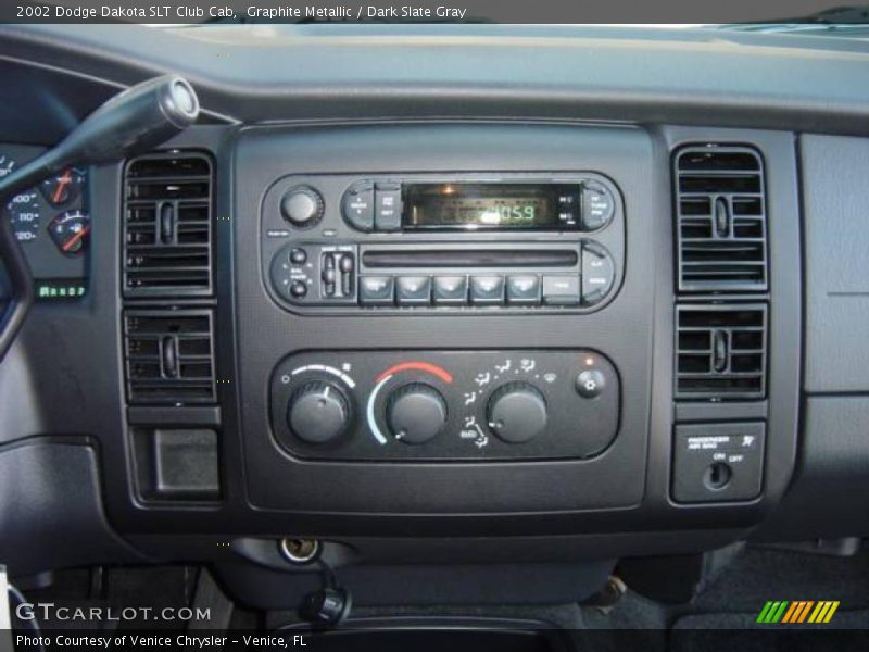 Graphite Metallic / Dark Slate Gray 2002 Dodge Dakota SLT Club Cab