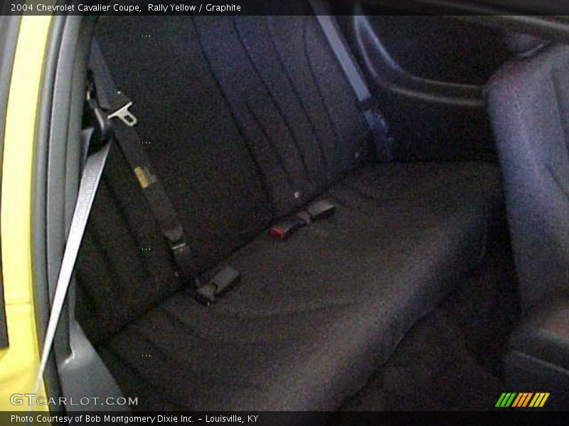 Rally Yellow / Graphite 2004 Chevrolet Cavalier Coupe