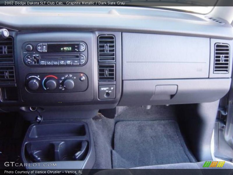 Graphite Metallic / Dark Slate Gray 2002 Dodge Dakota SLT Club Cab