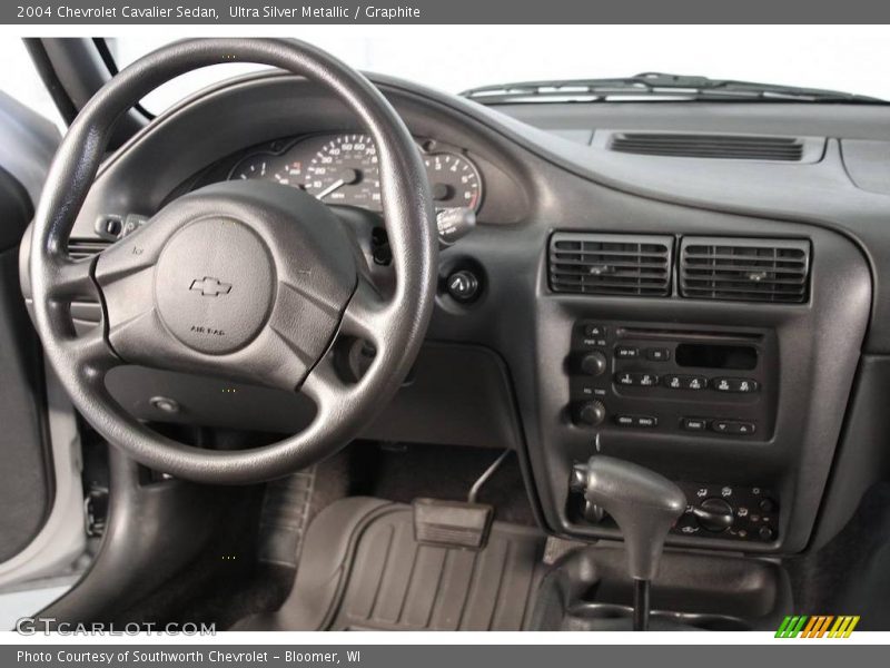 Ultra Silver Metallic / Graphite 2004 Chevrolet Cavalier Sedan