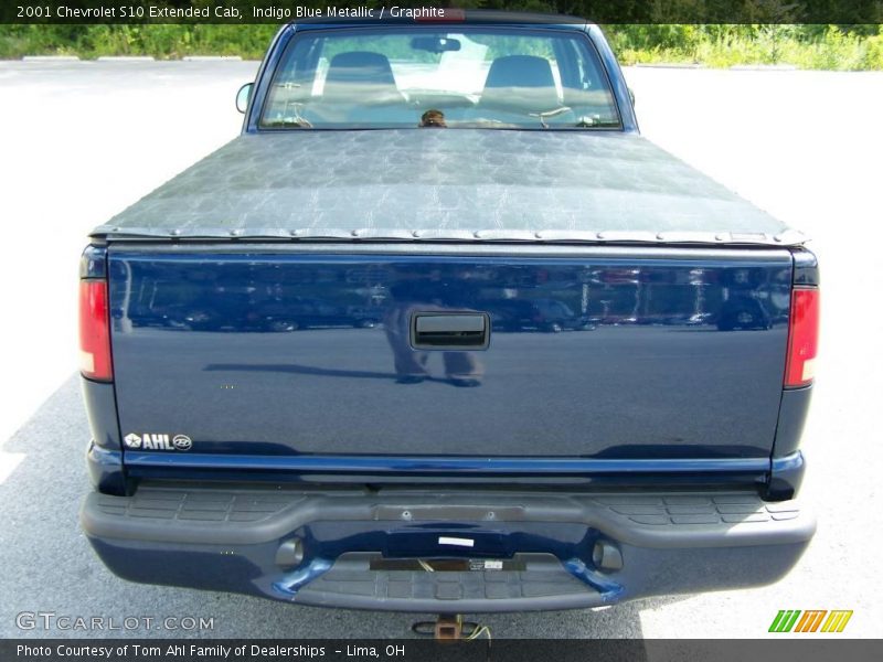 Indigo Blue Metallic / Graphite 2001 Chevrolet S10 Extended Cab