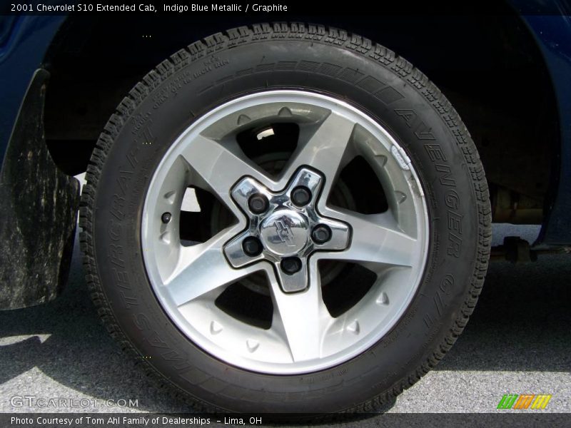 Indigo Blue Metallic / Graphite 2001 Chevrolet S10 Extended Cab