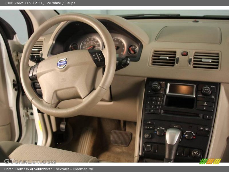 Ice White / Taupe 2006 Volvo XC90 2.5T