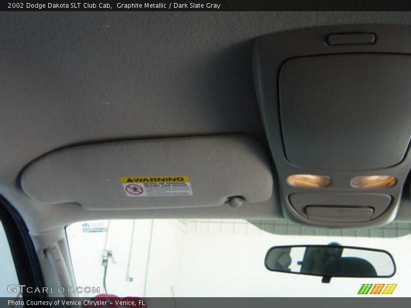 Graphite Metallic / Dark Slate Gray 2002 Dodge Dakota SLT Club Cab
