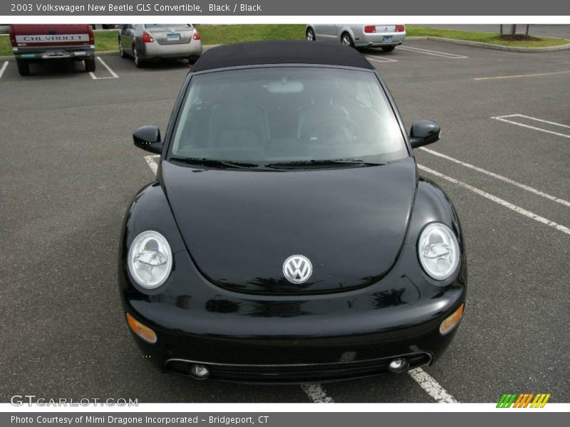 Black / Black 2003 Volkswagen New Beetle GLS Convertible