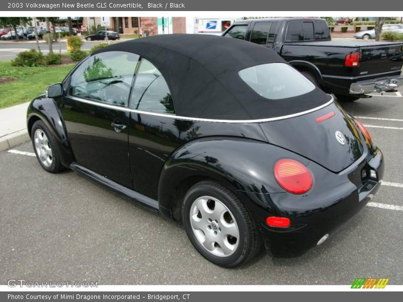 Black / Black 2003 Volkswagen New Beetle GLS Convertible