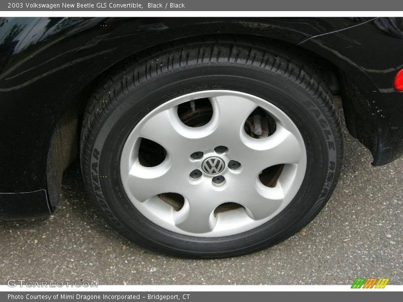 Black / Black 2003 Volkswagen New Beetle GLS Convertible