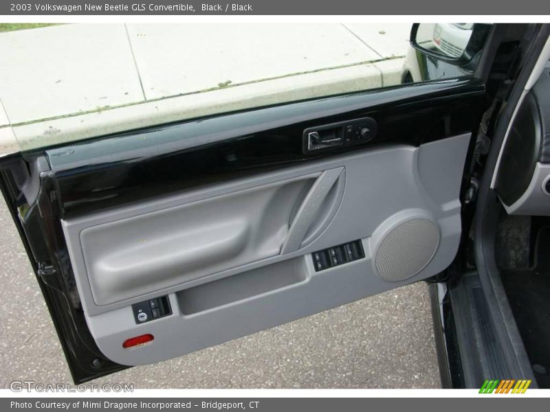 Black / Black 2003 Volkswagen New Beetle GLS Convertible