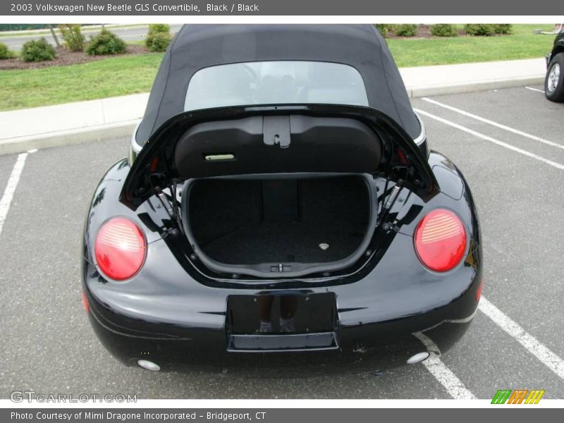 Black / Black 2003 Volkswagen New Beetle GLS Convertible