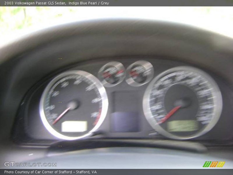Indigo Blue Pearl / Grey 2003 Volkswagen Passat GLS Sedan