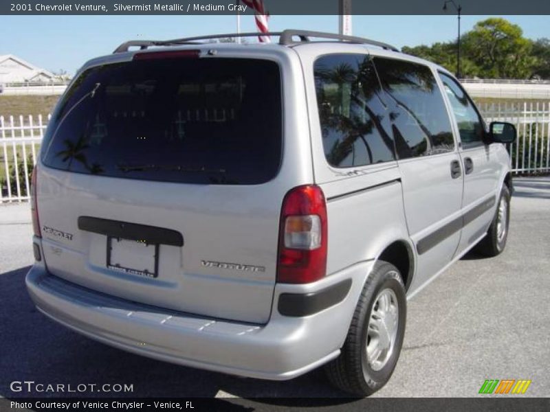 Silvermist Metallic / Medium Gray 2001 Chevrolet Venture