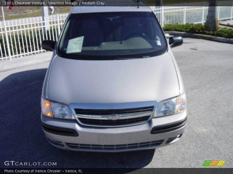 Silvermist Metallic / Medium Gray 2001 Chevrolet Venture