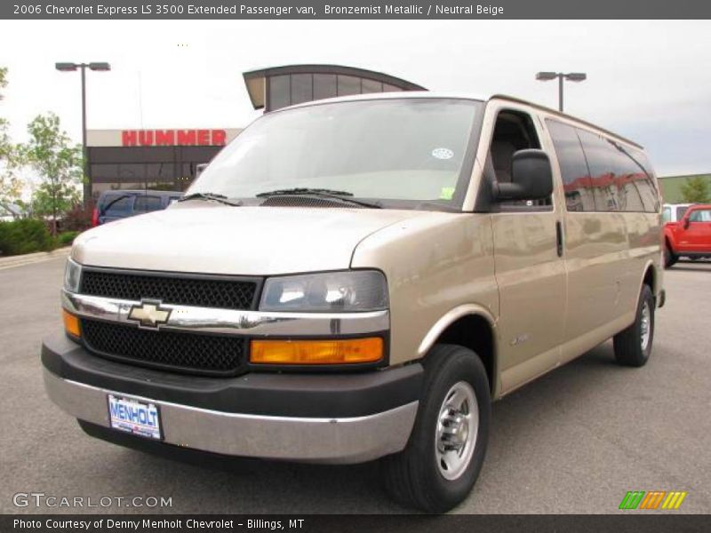 Bronzemist Metallic / Neutral Beige 2006 Chevrolet Express LS 3500 Extended Passenger van