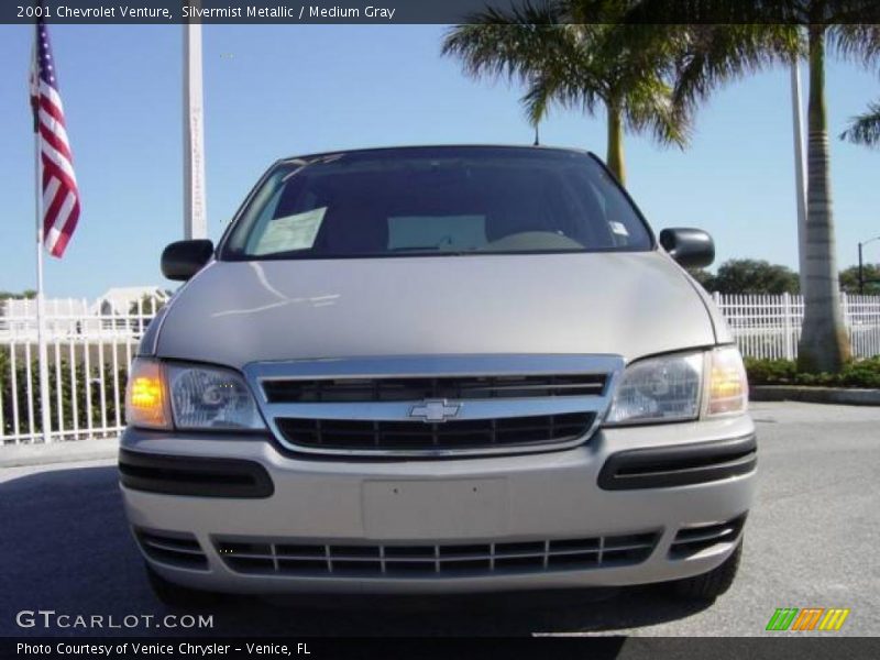 Silvermist Metallic / Medium Gray 2001 Chevrolet Venture