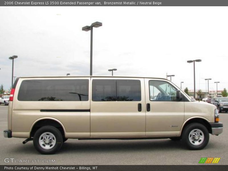 Bronzemist Metallic / Neutral Beige 2006 Chevrolet Express LS 3500 Extended Passenger van