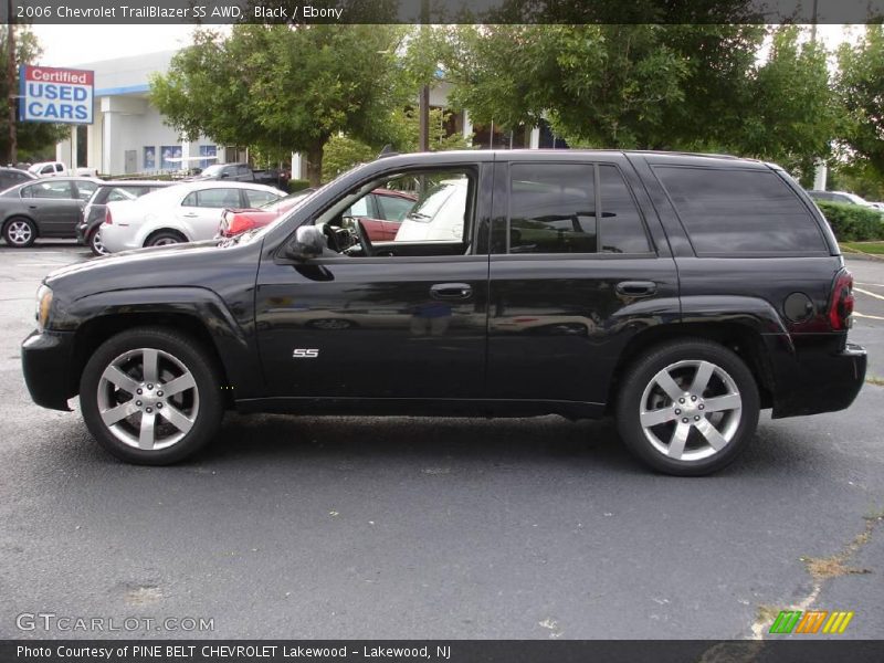 Black / Ebony 2006 Chevrolet TrailBlazer SS AWD