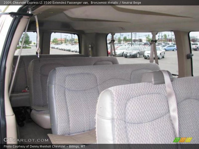 Bronzemist Metallic / Neutral Beige 2006 Chevrolet Express LS 3500 Extended Passenger van