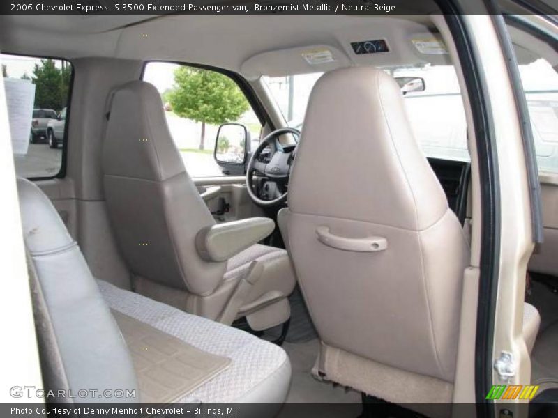 Bronzemist Metallic / Neutral Beige 2006 Chevrolet Express LS 3500 Extended Passenger van