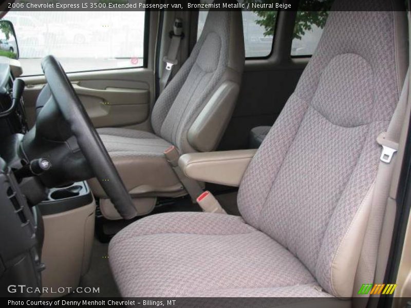 Bronzemist Metallic / Neutral Beige 2006 Chevrolet Express LS 3500 Extended Passenger van