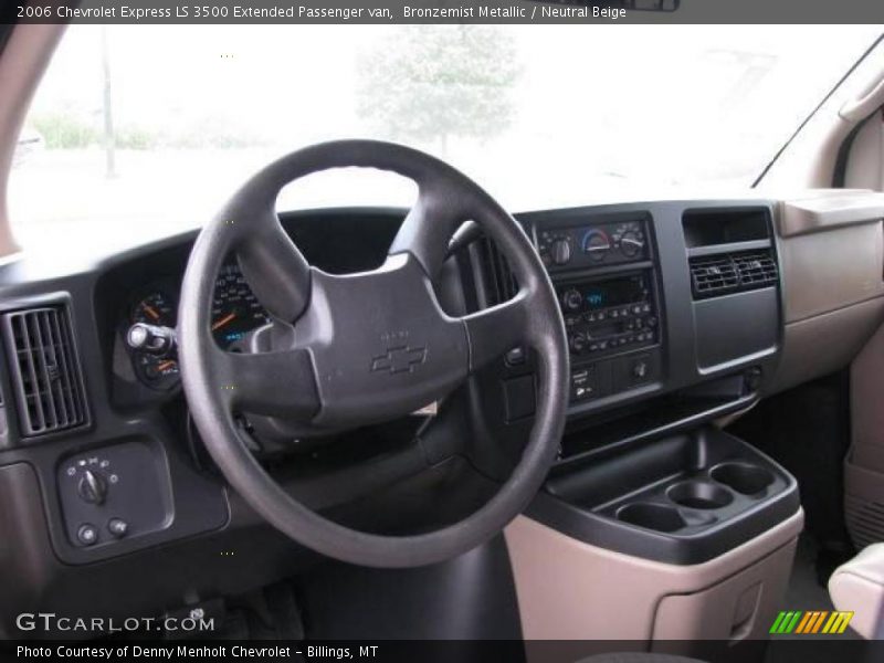 Bronzemist Metallic / Neutral Beige 2006 Chevrolet Express LS 3500 Extended Passenger van